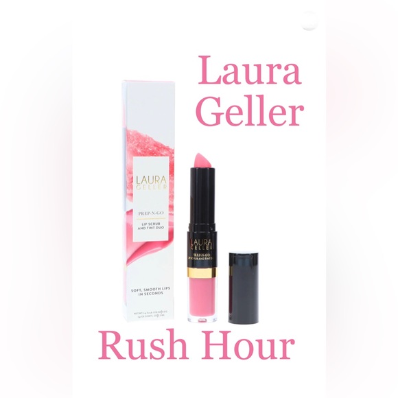 Laura Geller Prep-n-Go Lip Scrub and Tint Duo - Rush Hour - Picture 1 of 10